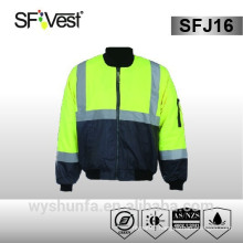 road safety equipment polyester padded fabric safety jackets